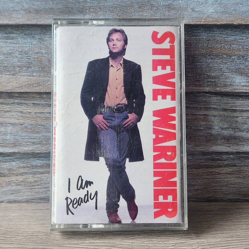 Steve Warner I Am Ready Cassette Tape Music